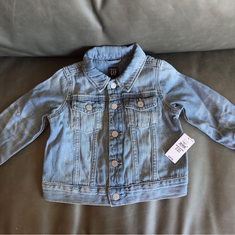 GAP Light Blue Kids Jean Jacket